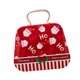 thumbnail image 5 of Caja de Dulces Navideña Macarena Contenedor de Hierro Portátil con Asa Rojo, 5 of 8