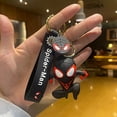 thumbnail image 5 of Figuras de acción de los vengadores, llaveros de Marvel, Spiderman, Capitán América, bolsa colgante, regalos de cumpleaños（MV06，, 5 of 5