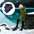 thumbnail image 4 of Bufanda de plumón de invierno Mujer Hombre Bufandas de cuello grueso a prueba Bufanda de suave y cálida con para escalad , Blue azul, 4 of 8