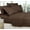 Brown, variant on 1800 Thread Count Microfiber Bed Sheet Set King Navy
