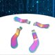 thumbnail image 4 of Controller Metal Paddles Colorful Back Hair Trigger Locks Replacement Parts for Xbox One Elite Series 2, 4 of 5