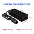 thumbnail image 3 of FITE ON Compatible Home Wall AC DC Adapter 12V 10A Replacement for Koolatron 52 qt. Krusader Cooler Car Plug, 3 of 5