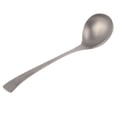 thumbnail image 3 of Long Handle Soup Spoon, Soup Spoon High Strength Portable With Large Bowl For Camping For Backpacking, 3 of 8