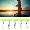 thumbnail image 1 of Stable Rotation, Sturdy Steel, Injection Molding,   Fishing Float Connector for Lure Line with Low Resistance Green Accessories, 1 of 8