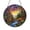 Acrylic 3.5 Inch, variant on Scenic Woodland Stream Stained Glass Round Window Decor