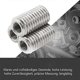 thumbnail image 3 of 20 Pcs Thread Reducing Nuts, M8 Male to M6 Female Thread Screw Sleeve Bolt Conversion Nuts, Threaded, 3 of 5