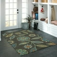 thumbnail image 3 of Maples Rugs Reggie Bohemian Floral Dark Grey Non Slip Indoor Area Rug, 3'4 x 5', 3 of 7
