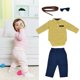 thumbnail image 5 of Boy Shirt Suspender Pants Fine Stitching Fashion Elegant Baby Boy Gentleman Suit Para Fiestas De Cumpleaños ANGGREK Otros, 5 of 8