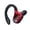 Red, variant on Bluetooth 5.2 Single Ear Over Ear Wireless Headphones for Sports Noise Canceling Lossless Sound Quality Lightweight