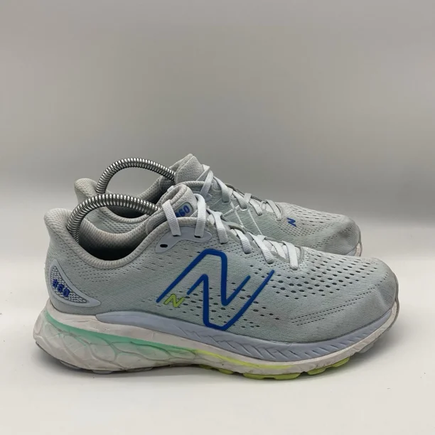 Womens Size 8.5 New Balance 860 V13 Baby Blue Running Athletic Shoes Sneakers