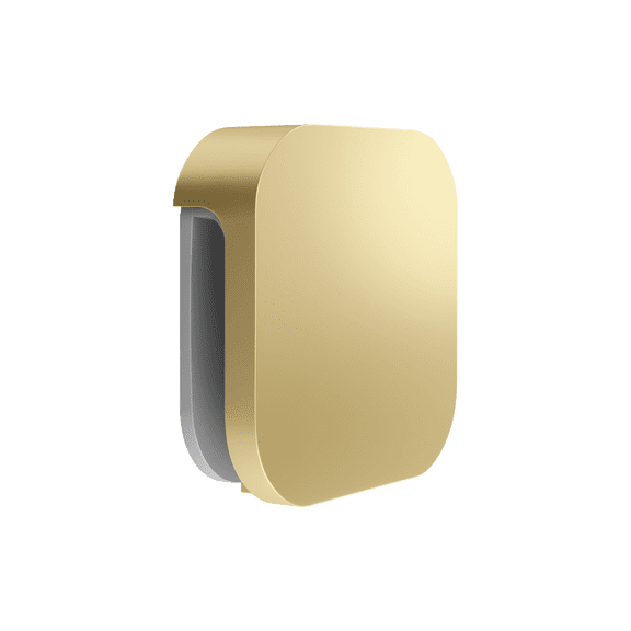 Mr Steam Aroma 3 in. Steamhead with AromaTherapy Reservoir in Satin Brass