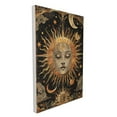 thumbnail image 2 of 16x24 inch Tarot Cards Sun Canvas Hanging Picture,Indoor Home Bedroom,Man Cave,Study,Apartment Wall Decor Poster Prints,Charm Tarot Cards Sun Vintage Style Oil Painting&nbsp;Wall Art,For Cafe,Bar, 2 of 6