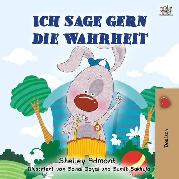 German Bedtime Collection I Love to Tell the Truth (German Book for Kids), (Paperback)