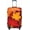 Autumn Leaves Fall, variant on Machinery Excavator Truck and Loader Travel Luggage Suitcase COVER (No Suitcase), Cartoon Boy''s Toy Washable Suitcase COVERS Elastic, S - Fits 18-21 inch luggage