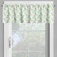 thumbnail image 4 of Ambesonne Green Valance & Curtain, Symmetrical Olive Leaves, 55"x45", Green, 4 of 6