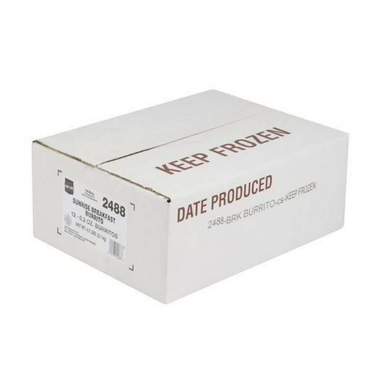 Los Cabos Egg Ham Cheese Breakfast Burrito, Ounce 48 Per, 49 OFF