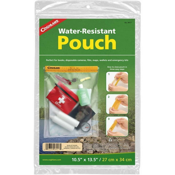 Coghlan'S WaterResistant Pouch, 10.5" X 13.5"