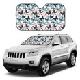 thumbnail image 4 of Bingfone Butterfly Car Windshield Sunshade,Sun Foldable Sun Shield Sun Visor for Car - Small, 4 of 8