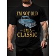 thumbnail image 1 of Camiseta de cuello redondo para hombre con estampado 3D, holgada, transpirable, cómoda, de verano, con letras y dibujos de coches. Ideal para adultos, hombres, mujeres, adolescentes, jóvenes y para el, 1 of 6