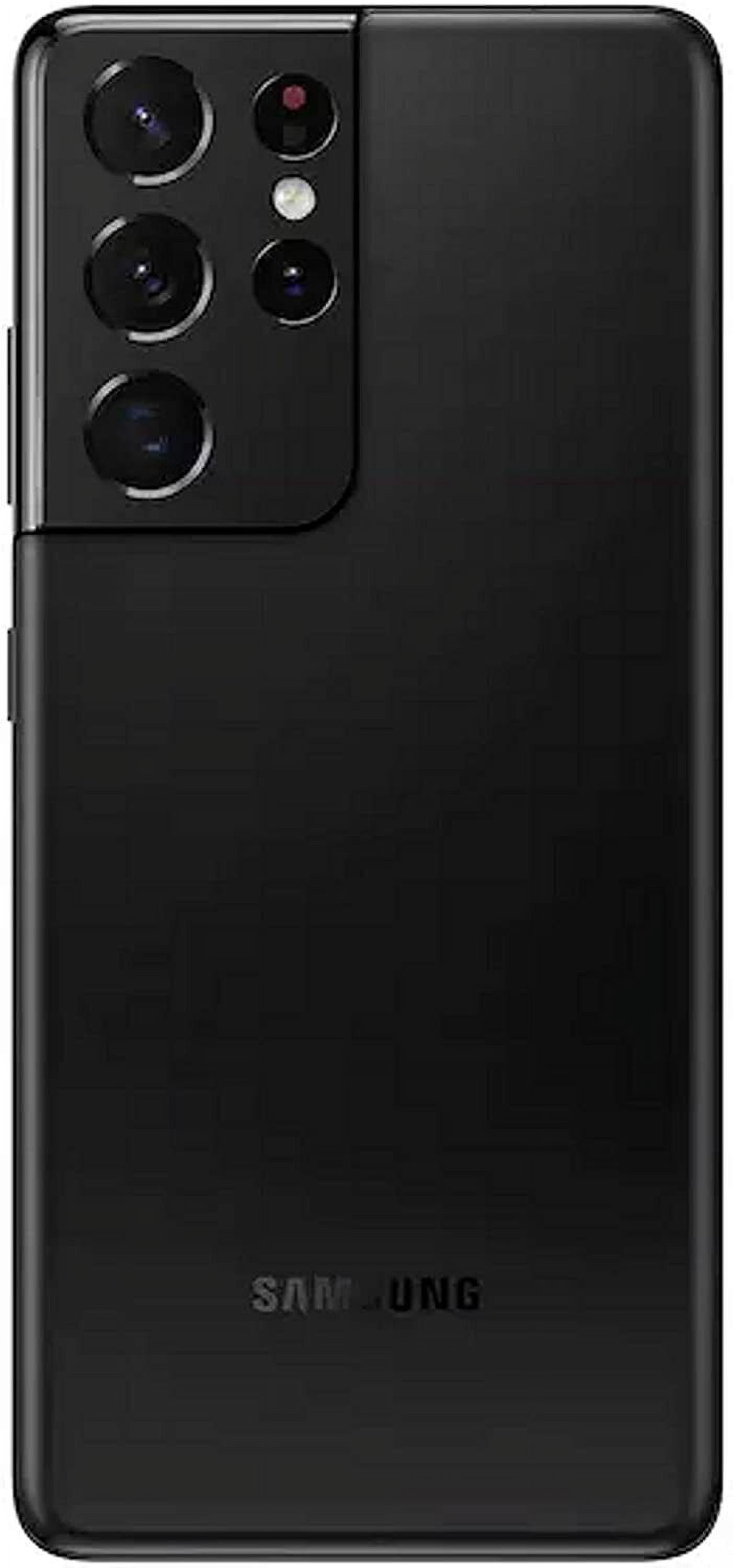 Restored Samsung Galaxy S21 Ultra Phantom Black 512GB Factory Unlocked SM-G998U1 (Refurbished)