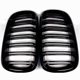 thumbnail image 2 of Riwesomey Rejillas delanteras de doble línea para coche, rejillas delanteras, negro brillante para X5 F15 2014-2017 Vehículos, repuestos y accesorios Mis, 2 of 6