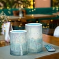 thumbnail image 3 of Yayeee Flameless Candles with Remote Flickering Battery Operated Multi Color Changing, Night Deer, 3 of 7