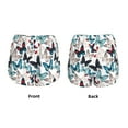 thumbnail image 3 of Gukieu Butterfly Print Women's Sports Shorts with Drawstring Elastic Waistband for Running, Yoga, Fitness-Small, 3 of 7