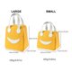 thumbnail image 2 of Almacenamiento Para El Almuerzo Sonrisa Poliéster Preservación Térmica Aislamiento De Enfriamiento Bolsa De Mano Bolsa De Almuerzo Contenedor Para Viajes De Oficina Picnic 23.5 * 20.5 * 14 Cm Bolsa Guardurnaity HA027859-02, 2 of 7