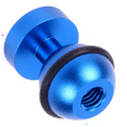thumbnail image 2 of Aluminium Ball Head Mount for 1-Inch Clips, Multi-Position Connection with 360-Degree Rotation for Versatile Photography Use, 2 of 7