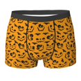 thumbnail image 6 of Men's Boxer Briefs, halloween spooky design Soft Comfy Mens Underwear Boxer Briefs Breathable With Widen Waist, 6 of 7