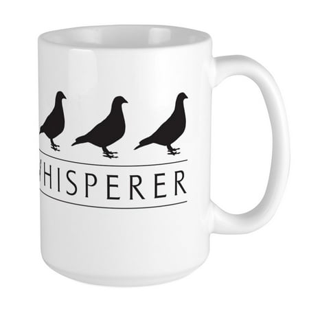 

CafePress - Pigeon Whisperer Large Mug - 15 oz Ceramic Large Mug