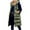 Army Green, variant on Patlollav Flash Picks 65% off Women Long Jacket Warm Pocket Hooded Coat Winter Sleeveless Down Parkas
