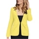 thumbnail image 2 of Blazer para mujer, chaqueta con cuello vuelto, abrigo de manga larga, ropa de abrigo, blazer para mujer, 2 of 6