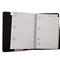 thumbnail image 5 of Mead Printed Canvas Black Floral Classic Weekly/Monthly Planner (49106), 5 of 7