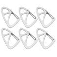 thumbnail image 1 of Hebilla De Llavero, Mosquetón Antipérdida De Alta Resistencia, Ergonómico, Reutilizable Para Escalada Al Aire Para Hombres Y Mujeres, 1 of 7