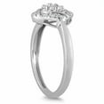 thumbnail image 2 of SZUL Women's 1/4 Carat TW Diamond Ring in 10K White Gold (J-K-L Color, I2-I3 Clarity), 2 of 3
