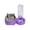 #2-Purple, variant on LEFXSMR Cat Water Fountain, Gravity Pet Dog Bowls for Drinking & Feeding, Automatic Cat Feeder for Pets Home Use, Black