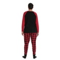thumbnail image 4 of #followme Family Pajamas Cotton Womens Pajama Set 6801-10195-XL (Buffalo Plaid Mens, Small), 4 of 4