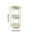 thumbnail image 3 of Kitchen Storage Rack Detachable Plastic 3 Tier Shelf Open Design for Countertop Cup Mug and Kitchenware Organization, 3 of 7