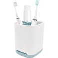 thumbnail image 1 of Elegant Grey Toothbrush Holders for Bathrooms, Ventilated Design for Quick Drying, Non-Slip Drainage Design with Quality Material, Electric Toothbrush Holder for Bathroom Vanity, 3 Compartments, 1 of 6