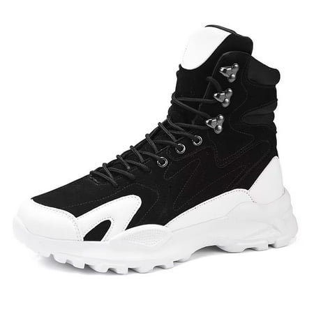 

Jjtiger Paris Fashion Week catwalk shoes men s fashion shoes high top increase