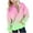 Green, variant on SGFCWSX Oversized Sweatshirt for Girls Fleece with Pockets Hoodie Kids Gradient Baggy Pullover Top Green Size 14 Years