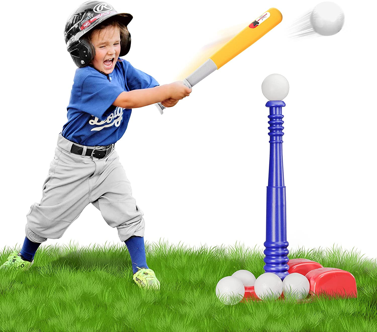 Bellochiddo Tball Set For Kids Toddlers, Baseball Tee Game For Boys