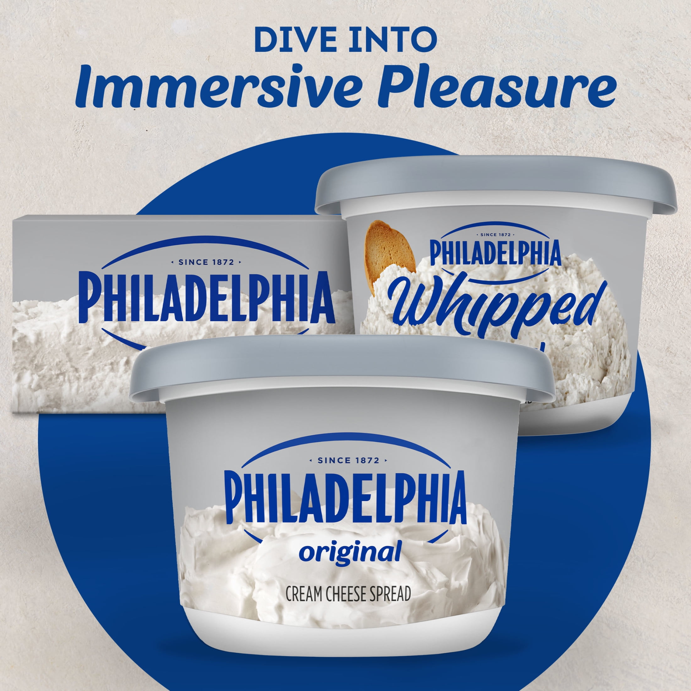 Philadelphia Cream Cheese Spread, 1 Tub, for Smooth, Spreadable Mornings, Original, No Artificial Preservatives, Flavors or Dyes, 12 oz