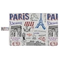 thumbnail image 4 of PKQWTM Paris Doodles Book Cover Book Protector Book Sleeve Book Pouch Book Bag 6x9 inch, 4 of 4