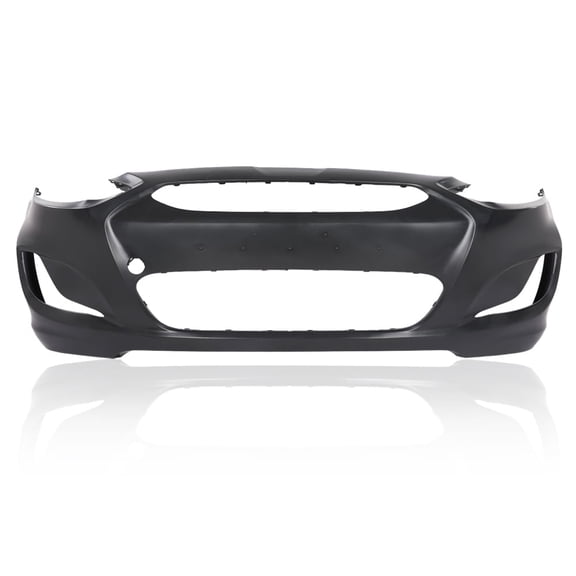 PIT66 Front Bumper Cover Fit for 2014-2017 Hyundai Accent Sedan & Hatchback 865111R010, HY1000201, 615343714462