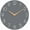 A_gray, variant on Wall Clock, Gray Silent Non-Ticking, Decorative Battery Operated Wall Clocks for Bedroom, Kitchen, Home, Office, School, Hotel (8 Inch)
