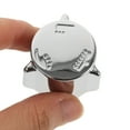 thumbnail image 3 of Poignée de Robinet d'Évier en Cuivre pour Usage Quotidien Effet Argenté Fonctionnement Fluide 1 Pce, 3 of 8