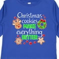 thumbnail image 4 of Inktastic Christmas Cookies Make Everything Better Boys or Girls Long Sleeve Toddler T-Shirt, 4 of 5