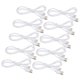 thumbnail image 3 of Cable De Interfaz Tipo C, Cable De Carga De Teléfono Protector Resistente Al Desgaste, 1 M De Longitud, Blanco Para Teléfono Móvil, 3 of 8